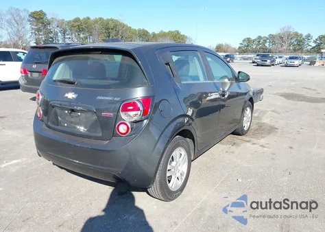 2015 Chevrolet Sonic Lt Auto from USA, damaged, VIN 1G1JC6SB5F4176808